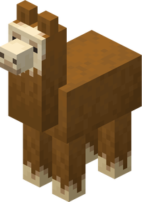 Minecraft Llama Brown.png
