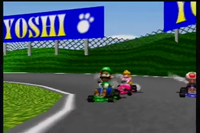 Luigi,PeachandToadRacingonMarioRacewayintheMK64DemoMovie.png