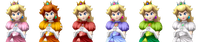 Peach palettes Brawl.png