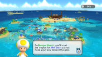 MP9 Toad introducing Blooper Beach.png