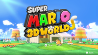NM SM3DW+BF Title Screen.png