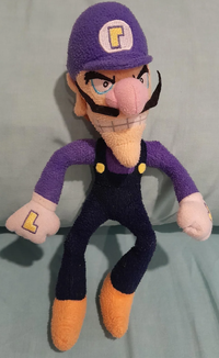 Waluigi Goldie plush.png