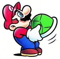 SMW Mario holding a shell.jpg