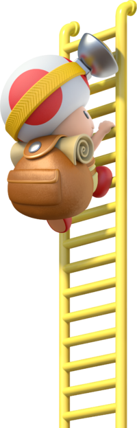 Captain Toad on ladder CTTT.png