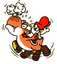 SMW2-OrangeYoshiFlutterJump.png