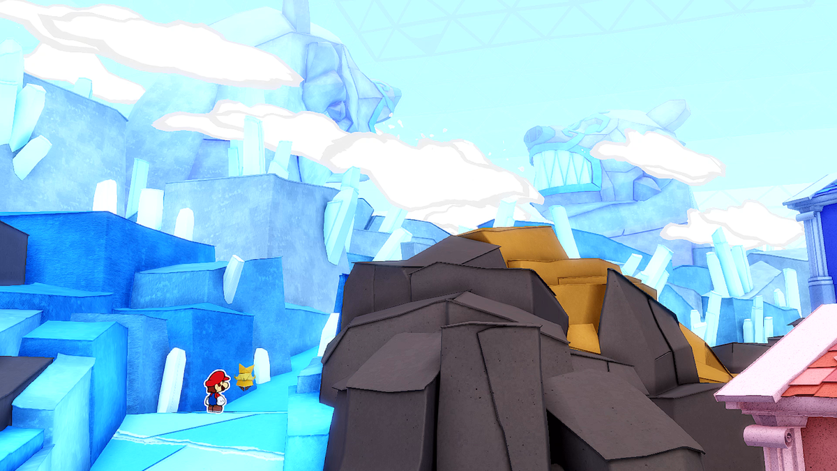 Ice Vellumental Mountain Super Mario Wiki The Mario Encyclopedia - the ice monster roblox frosty mountain story