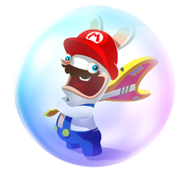 MRKB Soundtracks art Rabbid Mario.png