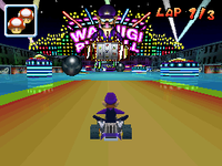 MKDS Waluigi Pinball Main Board.png