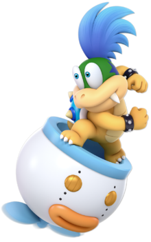Larry Koopa Super Mario Wiki The Mario Encyclopedia
