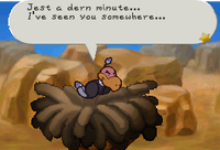 Paper Mario Buzzar Stopping Mario.png