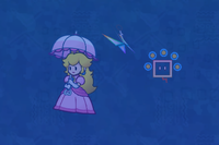 SPM Peach parasol underwater glitch.png