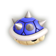 Spiny Shell (blue) - Super Mario Wiki, the Mario encyclopedia