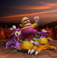 Wario Defeats Enemies WarioWorld.png