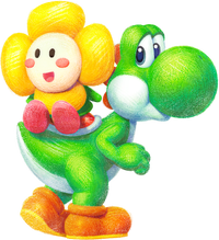YatMB Yoshi and Crazee Dayzee.png