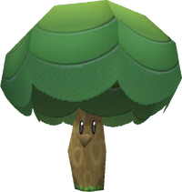 SSBB Delfino Oak Tree model.png