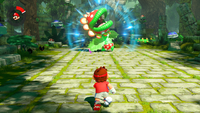 MTA Mario fighting Petey Piranha.png