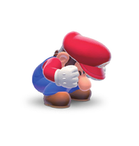 SM3DW Mario Crouch Artwork.png