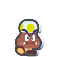 Standee Goomba Yellow Toad.png