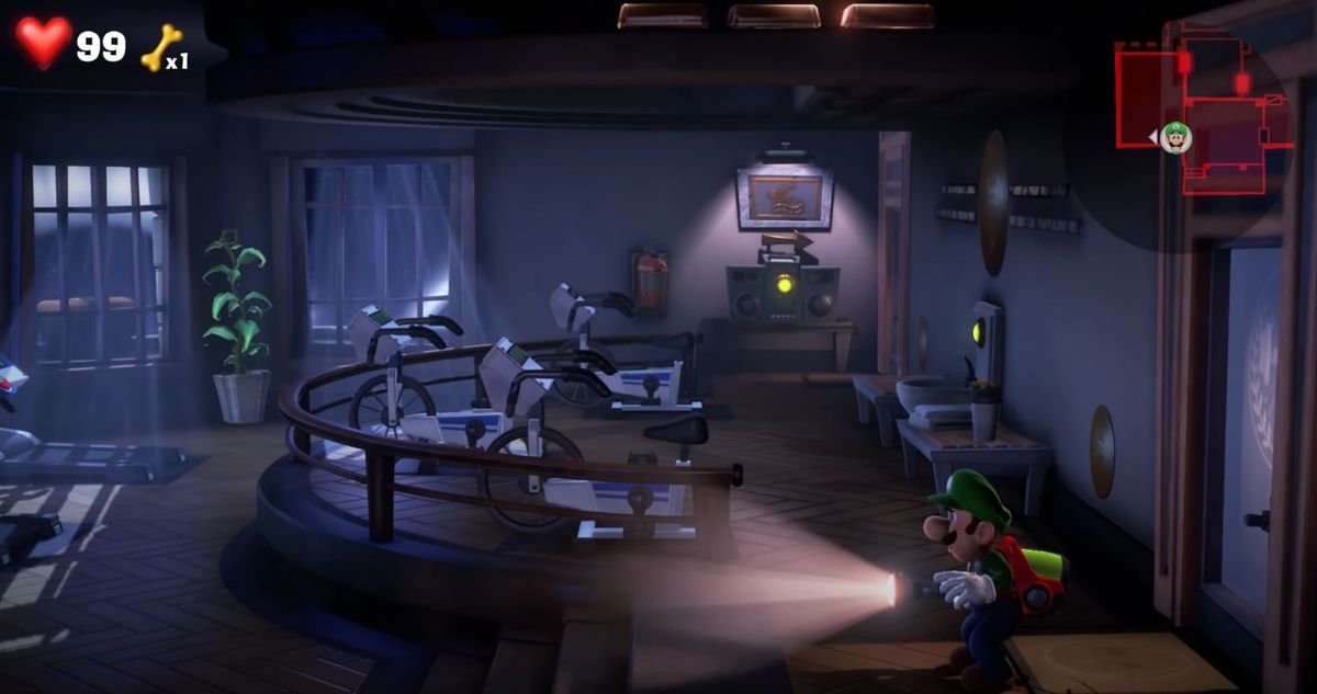 33  Luigis mansion workout room for Six Pack