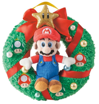 Mario SNW Christmas Wreath plush.png