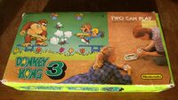 Rare alternate box art for North American re-release of Donkey Kong 3 (Game & Watch)