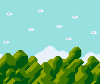 SMW Green Mountains Background.png
