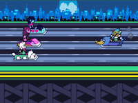Deltarune Chapter 2 Berdly fall.gif