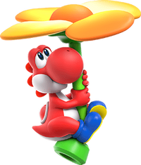SMBW Artwork Red Yoshi.png