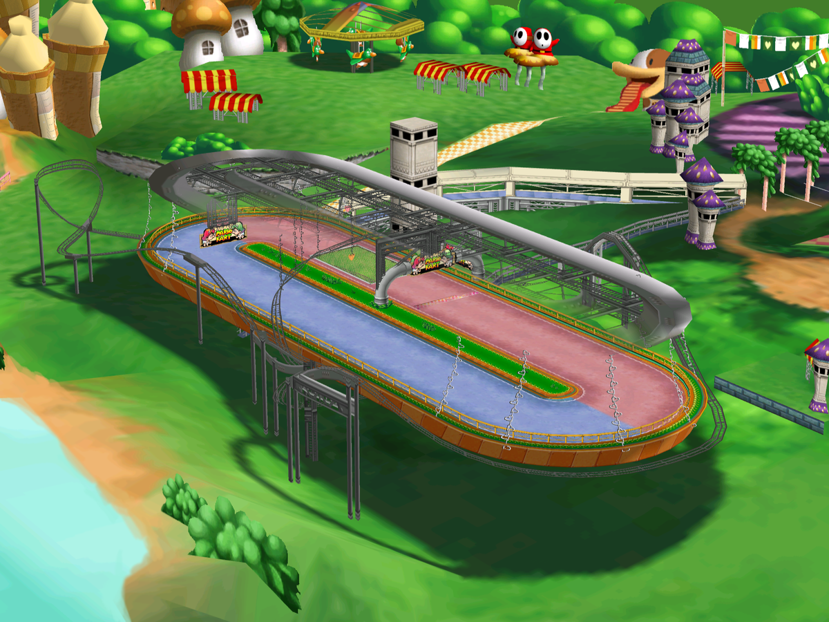 Mario Kart 8 Baby Park