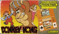 Alternative box art for Donkey Kong (Game & Watch). Used only in North American re-release.