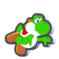 Standee Swimming Yoshi.png