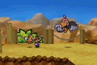 Paper Mario Buzzar Checking Identity.png