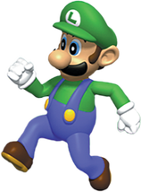 Luigi Super Mario Wiki The Mario Encyclopedia - real mario face with no nose 3 roblox