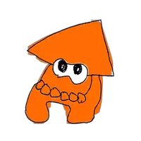 3DS WarioWareGold-Amiibo-Orange Inkling Squid.png