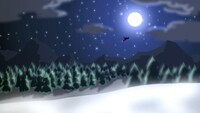 Shroom225 Derpy's Christmas starry night.jpg