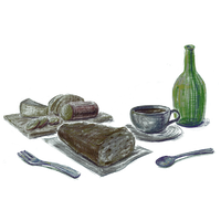 PMTOK pencil art food.png