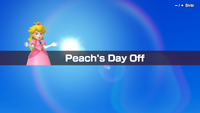 SMPJ Peach Day Off Title.png