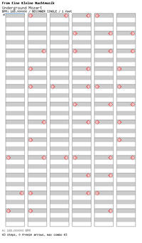 DDRMM Chart UndergroundMozart Easy.png
