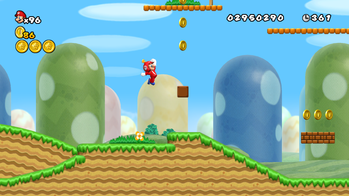 new super mario bros world 1