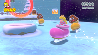 SM3DW Peach Skating.png