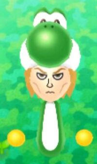 Yoshi costume Mii plaza.jpg