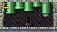 NSMBW Roy Castle Battle.png