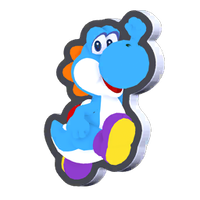 Standee Jumping Light Blue Yoshi.png