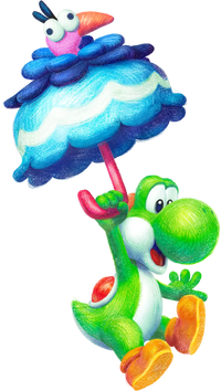 YatMB Yoshi and Plumebrella.png