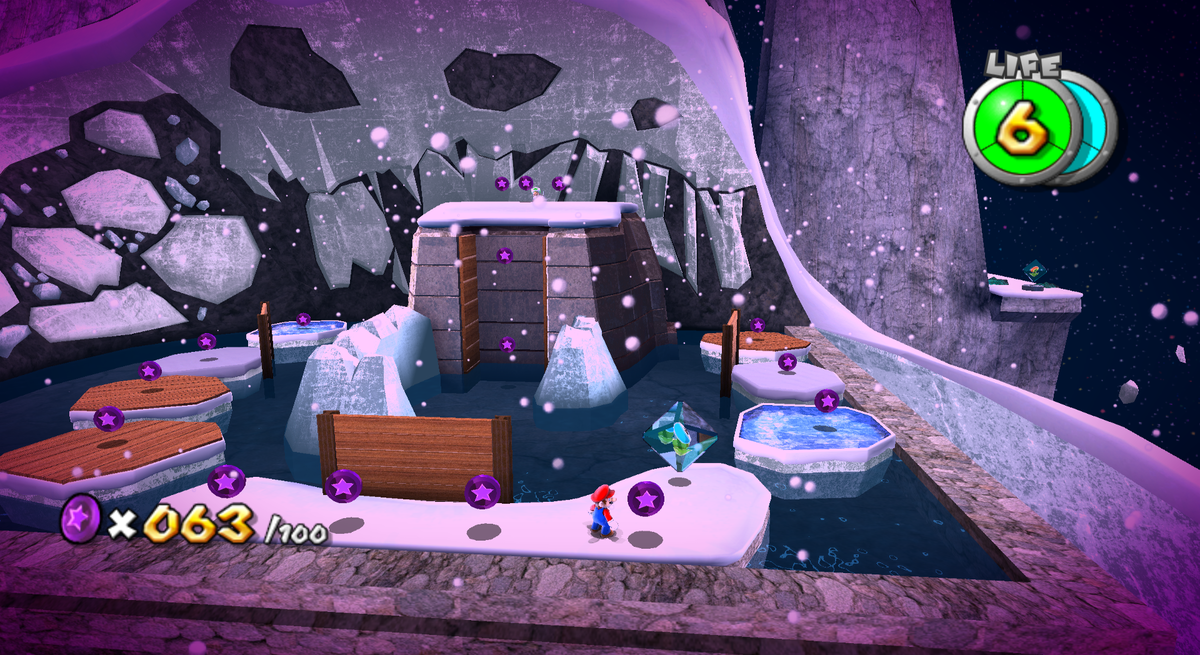 Purple Coins on the Summit Super Mario Wiki, the Mario encyclopedia