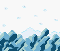 SMW Light Blue Mountains Background.png