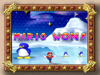 Mario Penguin's Ice Lake Ending.png