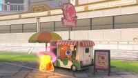 Yoshi's Peach Stadium cake truck.jpg