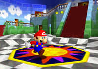 SM3DAS SM64 Castle foyer.png