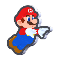 Standee Swimming Mario.png